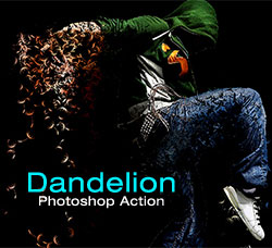 极品PS动作－蒲公英抽离(含高清视频教程)：Dandelion Photoshop Action